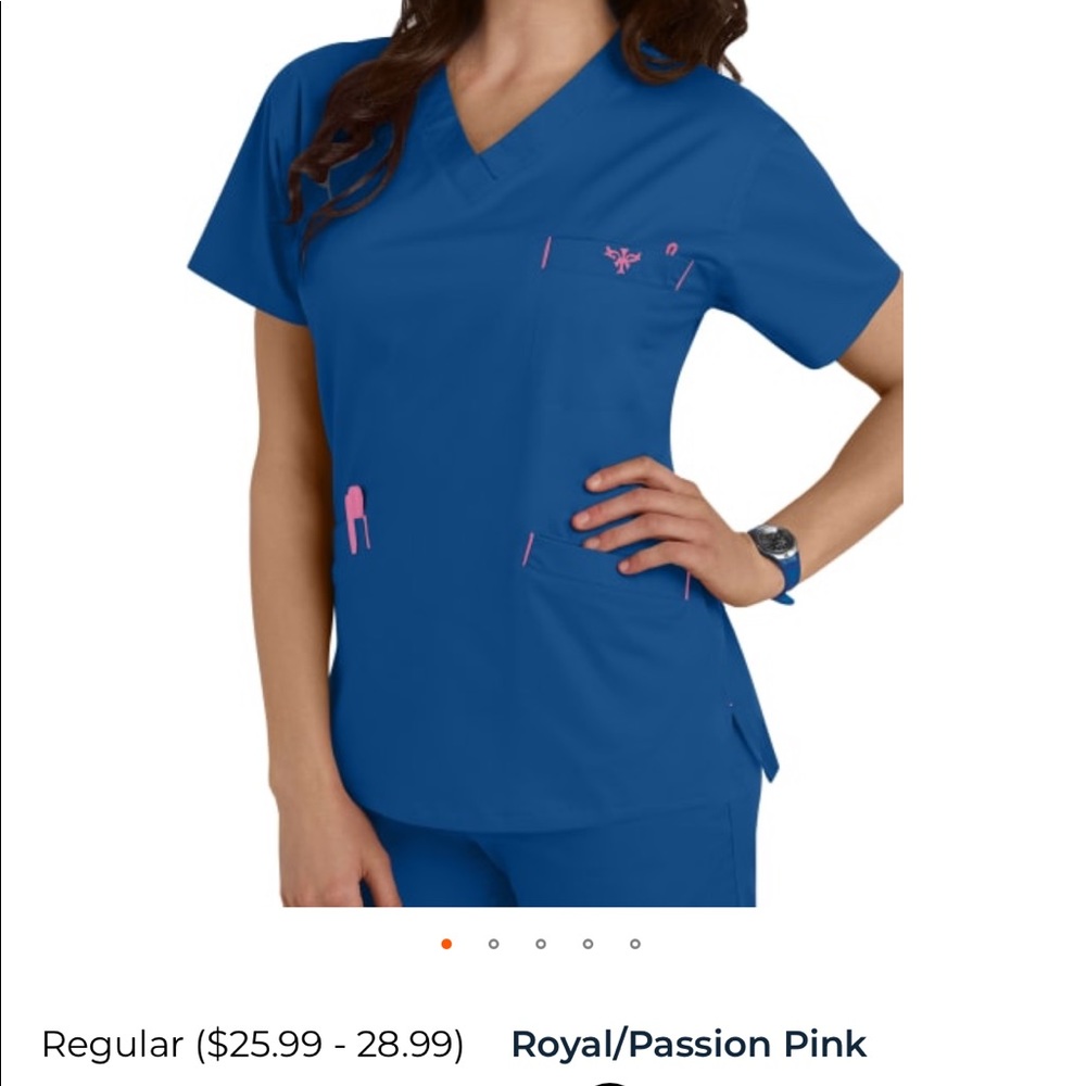 Med couture scrub top
